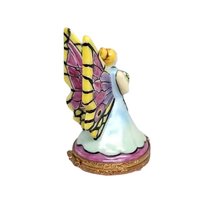 Fairy Mystical Limoges Box for Collectors Porcelain Limoges fairy tale myth baby gift French Trinket Box