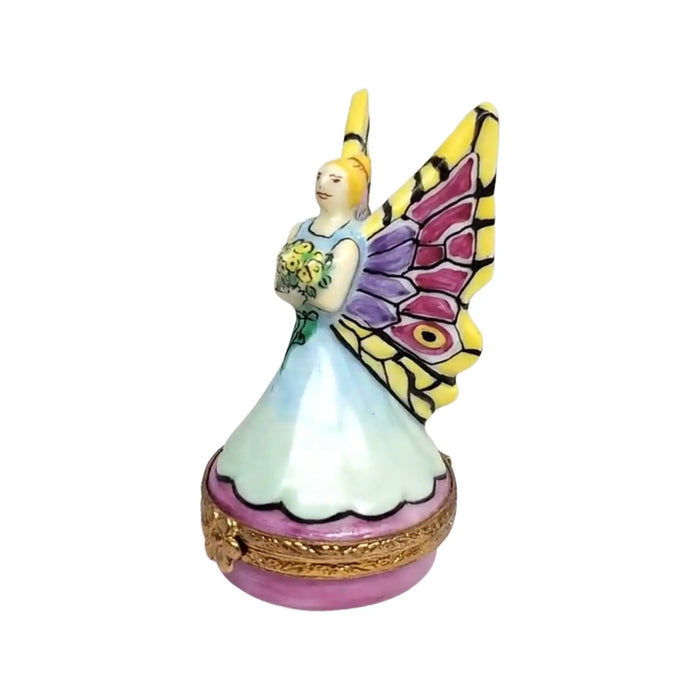 Fairy Mystical Limoges Box for Collectors Porcelain Limoges fairy tale myth baby gift French Trinket Box