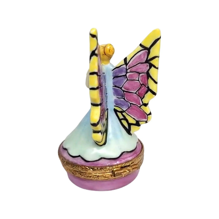 Fairy Mystical Limoges Box for Collectors Porcelain Limoges fairy tale myth baby gift French Trinket Box