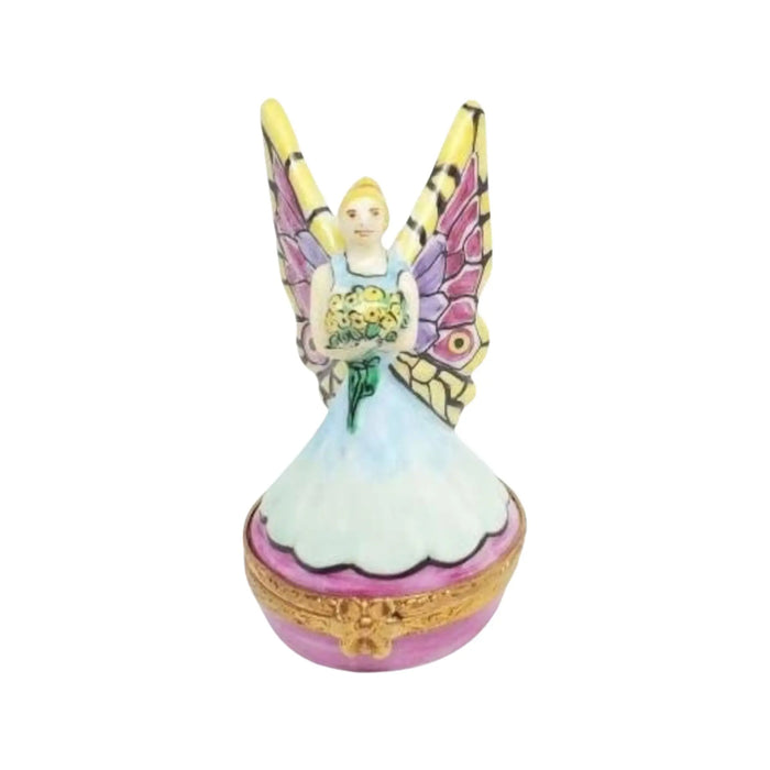 Fairy Mystical Limoges Box for Collectors Porcelain Limoges fairy tale myth baby gift French Trinket Box
