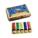 Limoges Boutique presents the Felt Paint Pens, a genuine Limoges box painted by hand in France