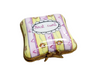 First Curl Porcelain Art Object Pink Yellow Authentic Limoges Box