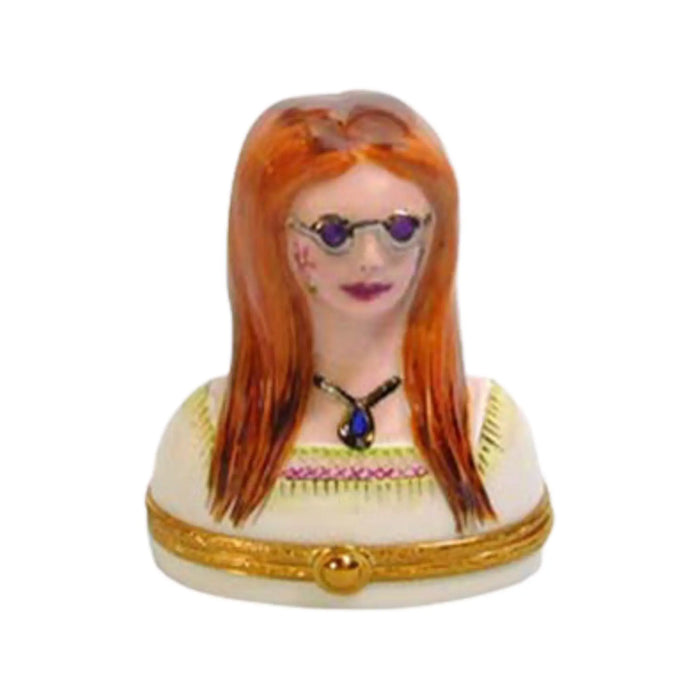 Flower Child Limoges Box for Peace Lovers Porcelain Limoges united states special occasions French Trinket Box