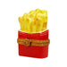 French Fries Limoges Box for Kitchen Decor Porcelain Limoges Food French Trinket Box