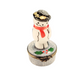 French Snowman Limoges Box Porcelain Figurine-Snowman-CH1R170