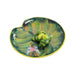 Frog Laying on Lillypad Collectible Porcelain Limoges frog LIMOGES BOXES turtle French Trinket Box