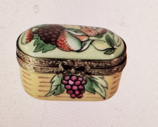 Fruit Limoges Box for Collectors Porcelain Limoges fruit French Trinket Box