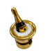 Gold Champagne Elegance for Celebrations Porcelain Limoges Wine French Trinket Box