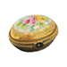 Gold Floral Elegance Egg for Luxury Collectors Porcelain Limoges egg French Trinket Box