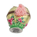 Artisan-painted Gold Heart Rose Perfume Bottle for Romantic Gifts Limoges box from France, a cherished collectible