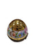 Gold Floral Limoges Egg for Elegant Gifting Porcelain Limoges perfume egg French Trinket Box