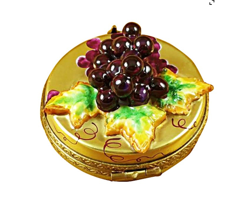 GRAPES ON GOLD ROUND
