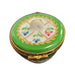 Green Crown Top Pill-LIMOGES BOXES traditional-CH11M306GR