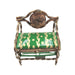 Green Love Seat Luxury Porcelain Limoges furniture French Trinket Box