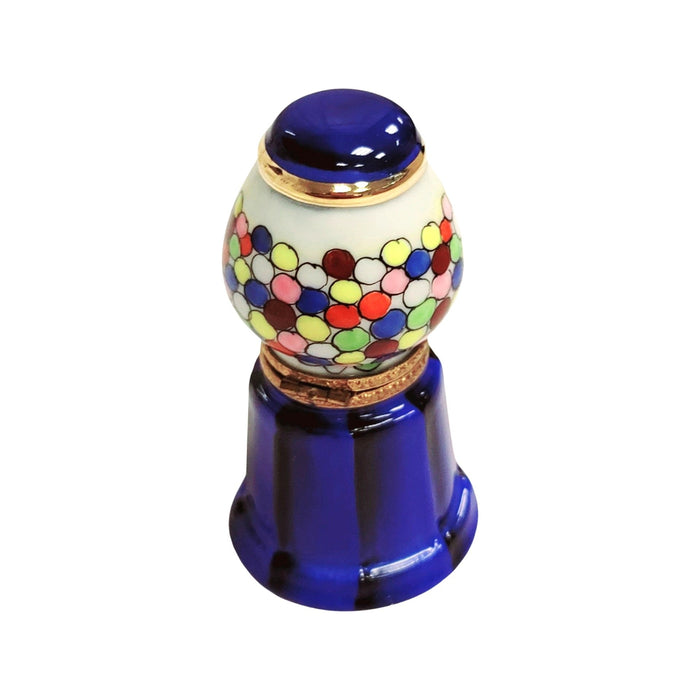 Gumball Machine Limoges Box for Nostalgic Collectors Porcelain Limoges dessert carnival French Trinket Box