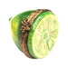 Half Lime Limoges Box for Home Decor Porcelain Limoges fruit French Trinket Box