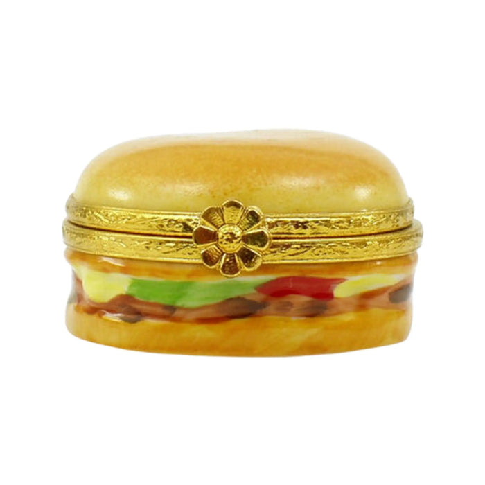 Hamburger Limoges Box Figurine Artoria | Collectible Authentic Limoges Box