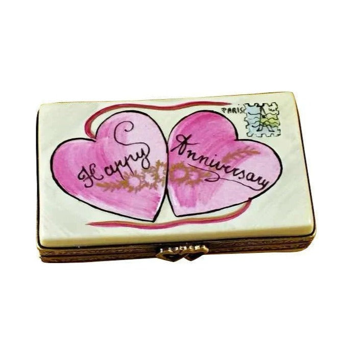 Happy Anniversary for Couples by Rochard, an authentic French Limoges box from Limoges Boutique