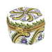 Hexagon Fontainebleau Limoges Box for Collectors Porcelain Limoges shaped French Trinket Box