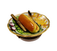 Hot Dog Delight for Food Lovers Porcelain Limoges Food French Trinket Box