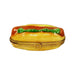 Hot Dog Limoges Box for Dog Lovers Porcelain Limoges Food French Trinket Box
