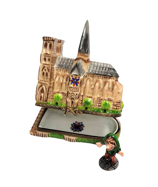 Hunchback of Notre Dame Figurine for Collectors Porcelain Limoges Fairy Fairy Tale france French Trinket Box