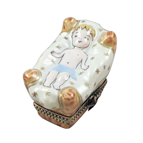 Satin Nativity Set, 12 Pieces Limoges box, an heirloom-quality piece for collectors