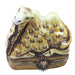 The painter's artistry shows on this Satin Nativity Set, 12 Pieces Limoges box