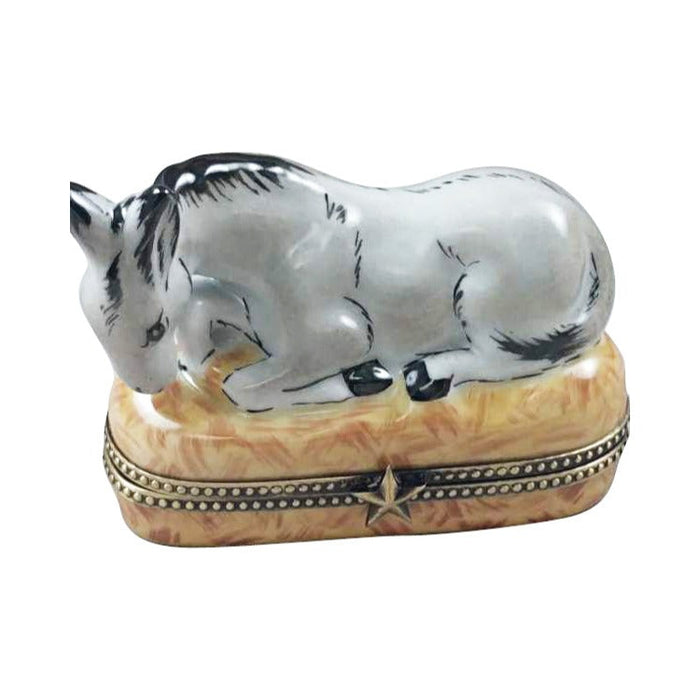 The Satin Nativity Set, 12 Pieces, a Limoges keepsake with true French charm