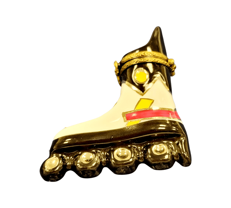 Inline Skates Limoges Box for Collectors Porcelain Limoges Sports professional French Trinket Box