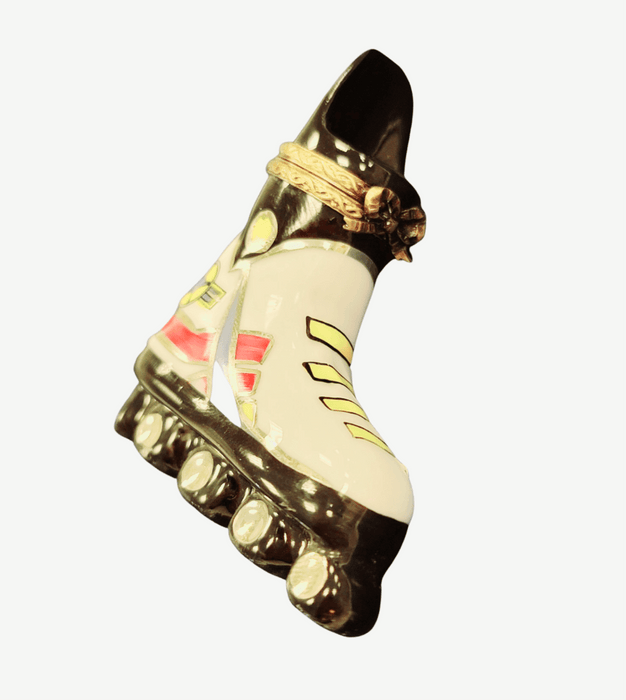 Inline Skates Limoges Box for Collectors Porcelain Limoges Sports professional French Trinket Box