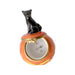 Jackolantern Cat for Halloween Decor Porcelain Limoges Halloween French Trinket Box