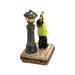 Jazz Man New Orleans Lamp Trumpet Limoges Box Porcelain Figurine-Music LIMOGES BOXES united-CA9J149