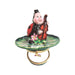 Ladybug Musician Limoges Box for Collectors Porcelain Limoges frog bugs critters French Trinket Box