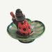 Ladybug Musician Limoges Box for Collectors Porcelain Limoges frog bugs critters French Trinket Box
