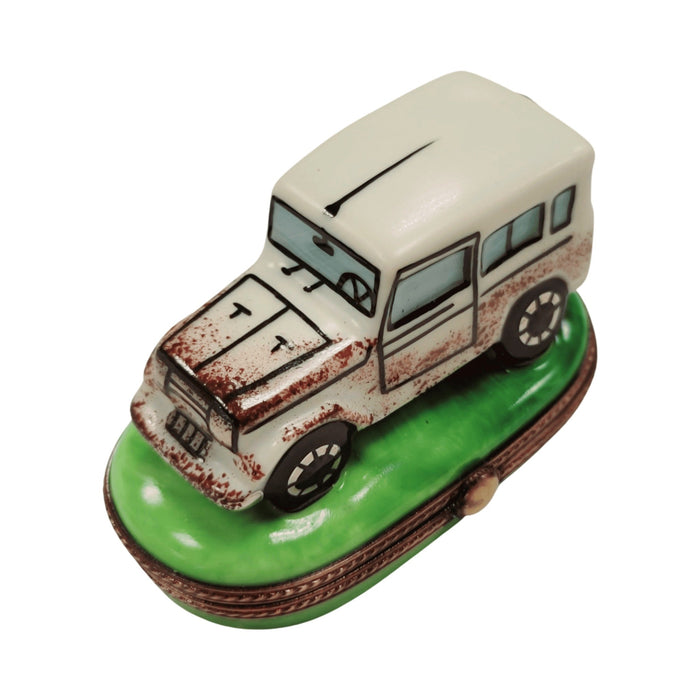Genuine Land Cruiser Car Limoges box painted by hand in France, from Limoges Boutique