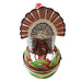 Large Turkey Limoges Box for Thanksgiving Porcelain Limoges thanksgiving wild bird French Trinket Box