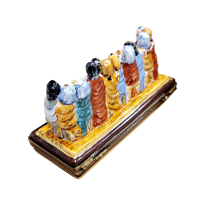 Last Supper Jesus Limoges Box for Christian Collectors Porcelain Limoges christian French Trinket Box