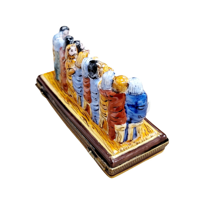 Last Supper Jesus Limoges Box for Christian Collectors Porcelain Limoges christian French Trinket Box