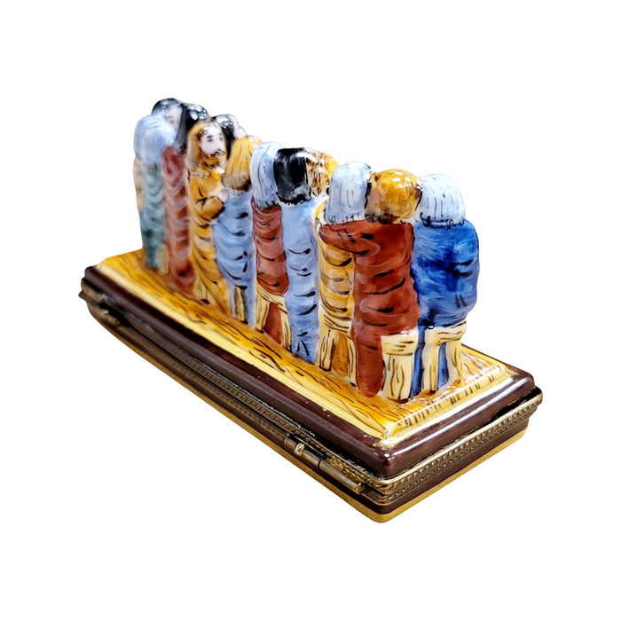 Last Supper Jesus Limoges Box for Christian Collectors Porcelain Limoges christian French Trinket Box