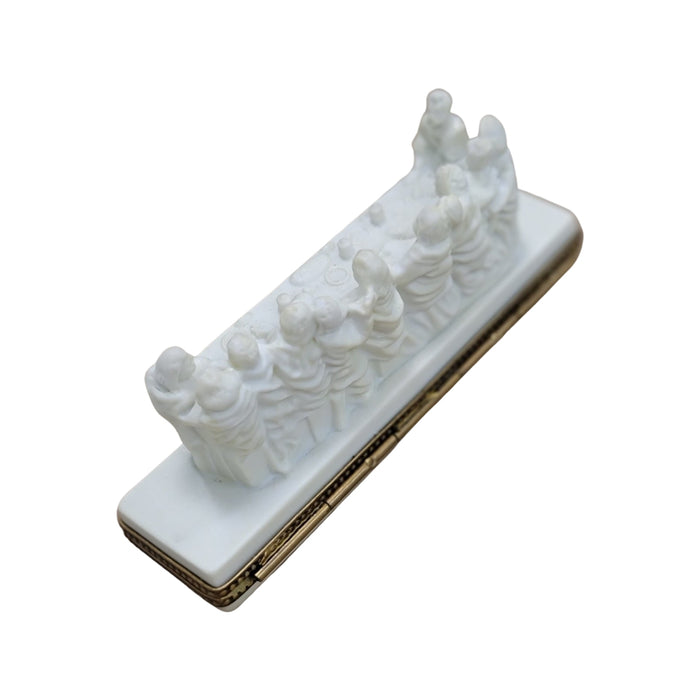 Last Supper Limoges Box for Faithful Collectors Porcelain Limoges christian French Trinket Box