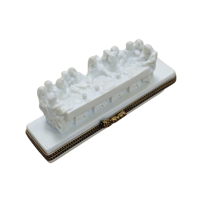 Last Supper Limoges Box for Faithful Collectors Porcelain Limoges christian French Trinket Box