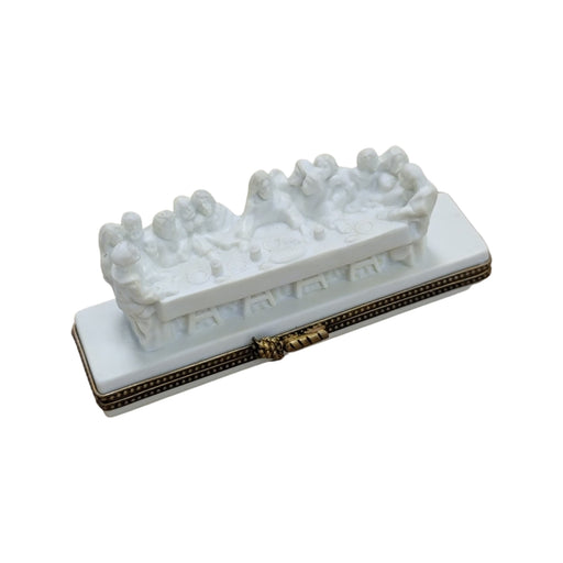Last Supper Limoges Box for Faithful Collectors Porcelain Limoges christian French Trinket Box