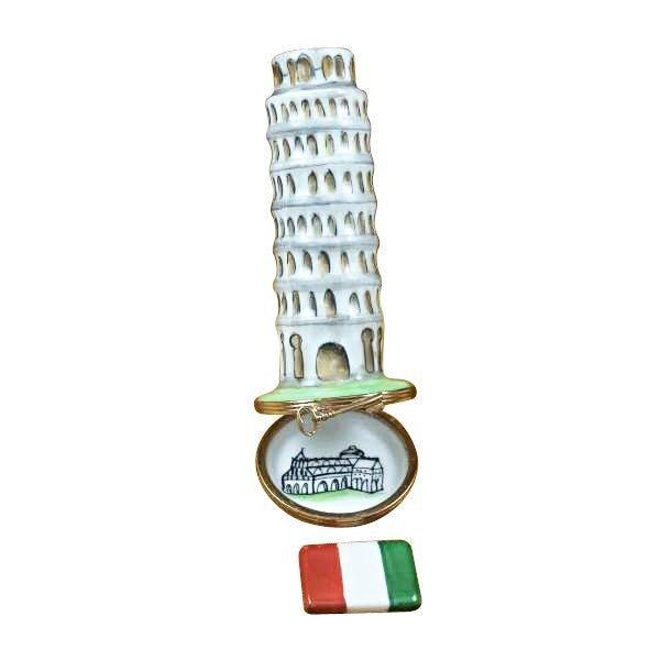 Leaning Tower of Pisa for Collectors Porcelain Limoges france paris French Trinket Box