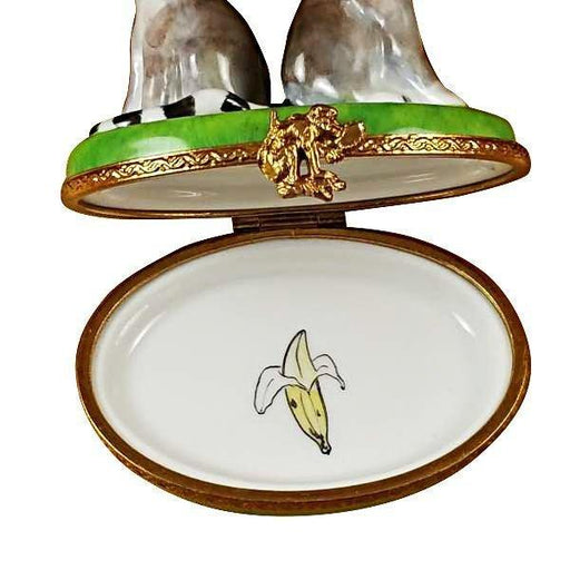 Lemur Monkey Limoges Box for Wildlife Lovers Porcelain Limoges wild animals travel French Trinket Box