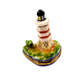 Lighthouse Boat Limoges Box for Sea Lovers Porcelain Limoges beach travel French Trinket Box