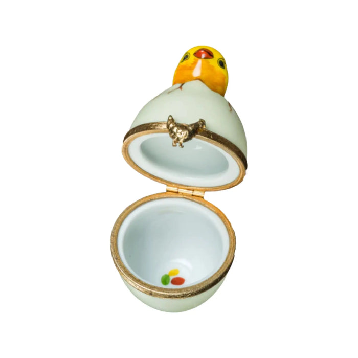 Lil Chick Bird for Collectors Porcelain Limoges bird easter French Trinket Box