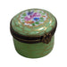 Lime Round Pill-LIMOGES BOXES traditional-CH11001