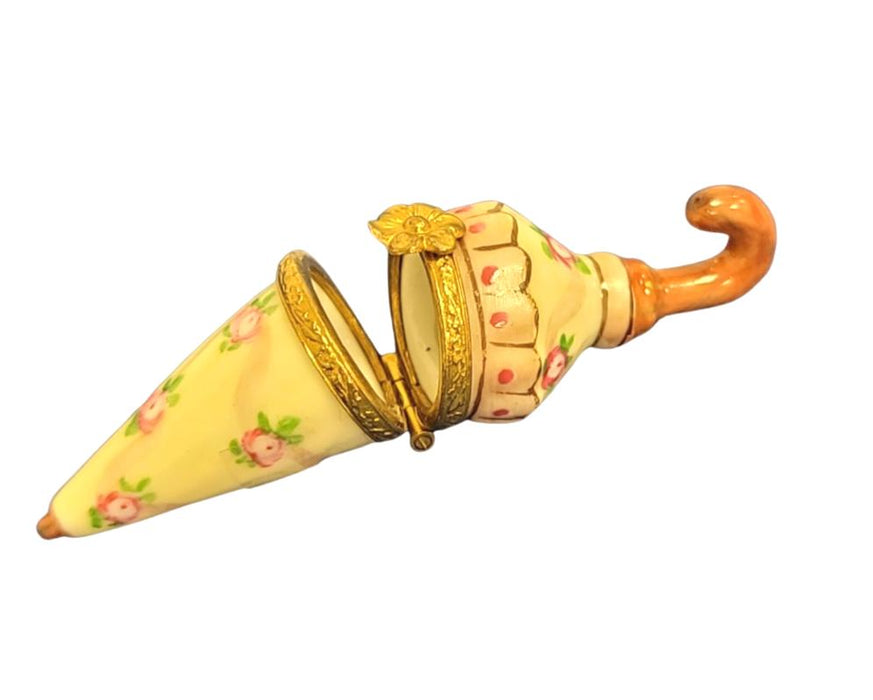 Limoges Box Parasol Umbrella for Collectors Porcelain Limoges home fashion French Trinket Box