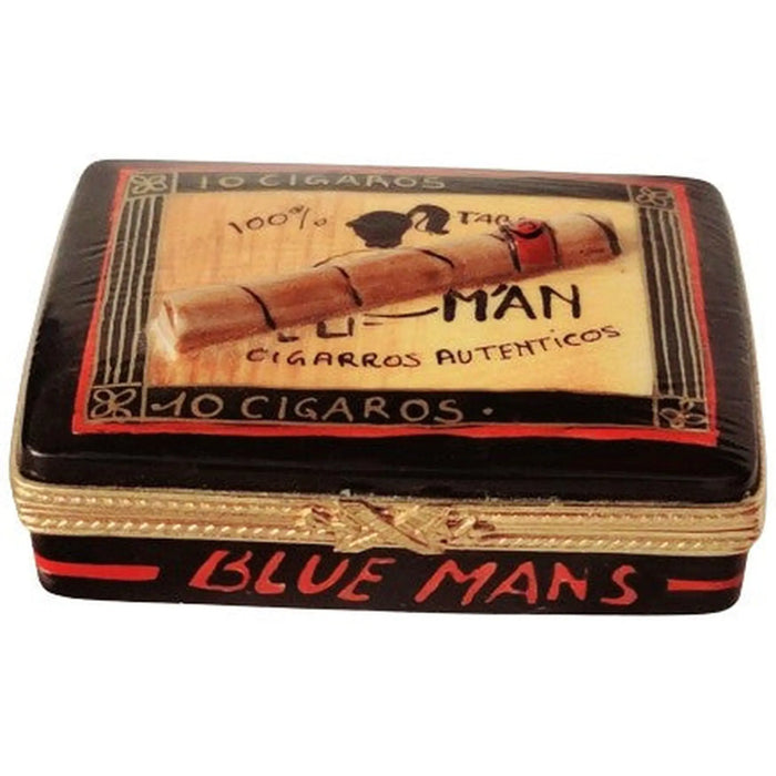 Limoges Cigar Box Luxury for Collectors Porcelain Limoges wine Rochard Limoges Box men French Trinket Box